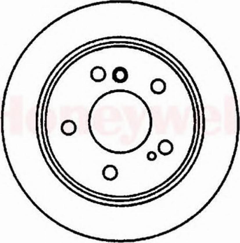 BENDIX 561990B - Brake Disc autospares.lv