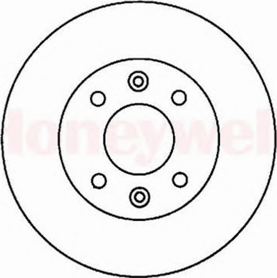 BENDIX 561997 B - Brake Disc autospares.lv