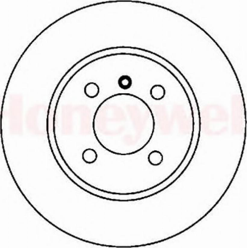 BENDIX 561981 B - Brake Disc autospares.lv