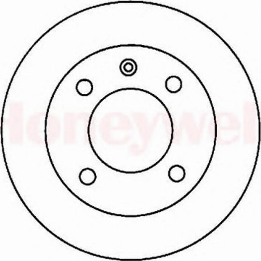 BENDIX 561496 B - Brake Disc autospares.lv