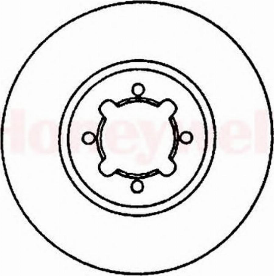 BENDIX 561458B - Brake Disc autospares.lv