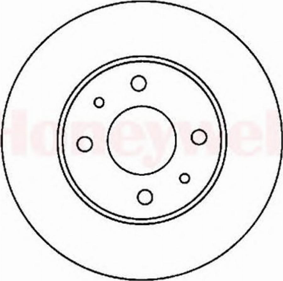 BENDIX 561469 B - Brake Disc autospares.lv