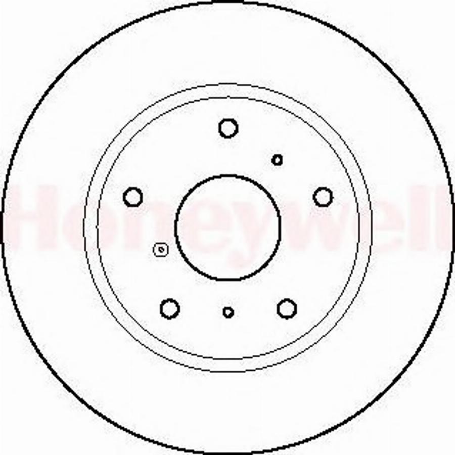 BENDIX 561483B - Brake Disc autospares.lv