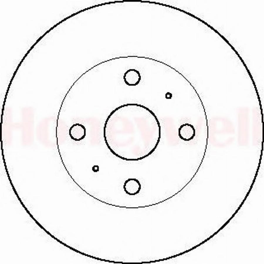 BENDIX 561434B - Brake Disc autospares.lv