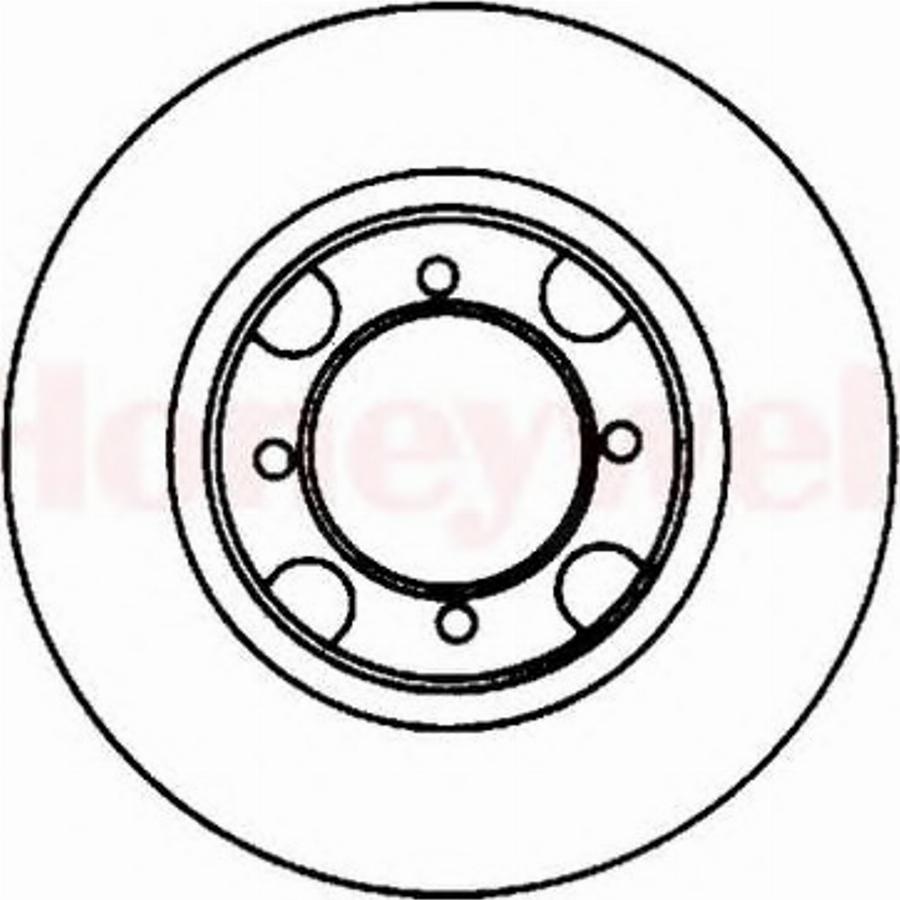 BENDIX 561565B - Brake Disc autospares.lv