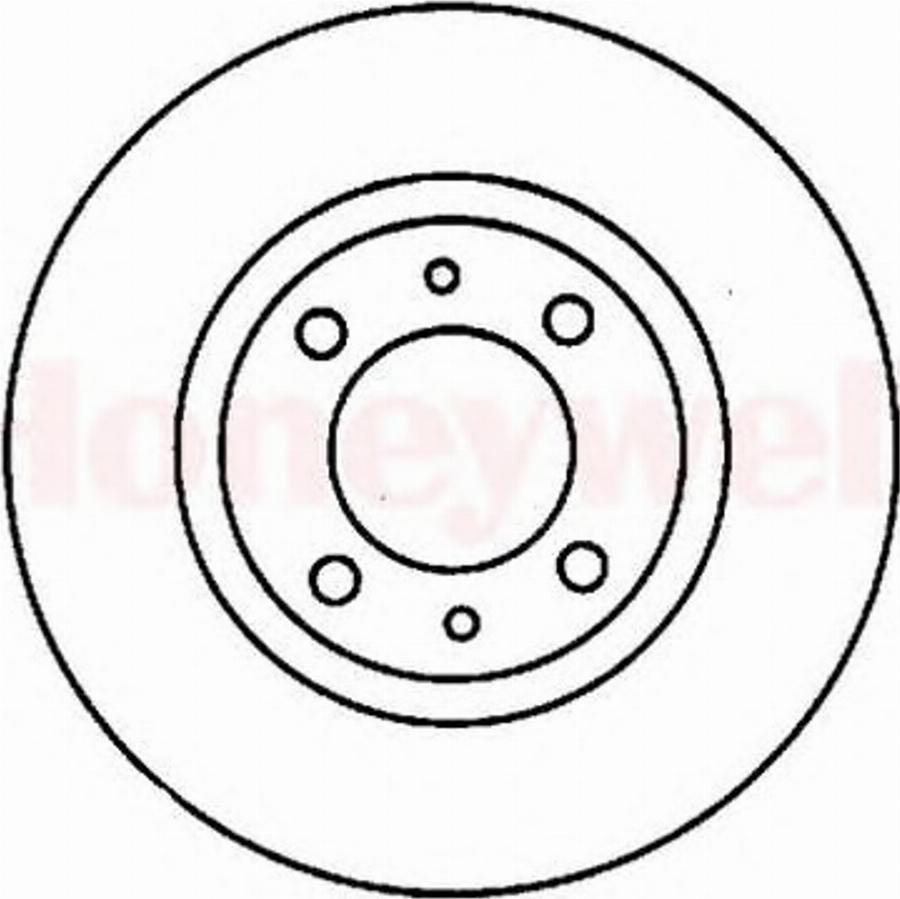 BENDIX 561511B - Brake Disc autospares.lv