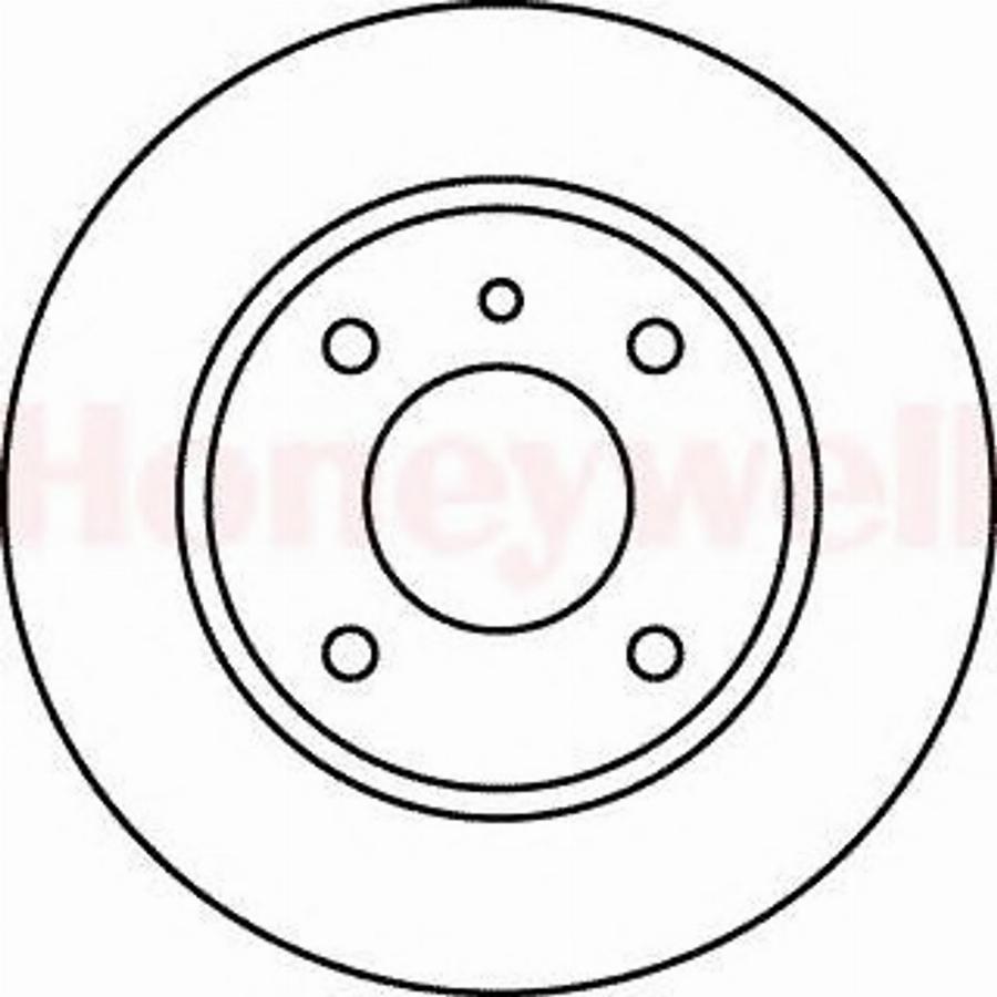 BENDIX 561513 B - Brake Disc autospares.lv