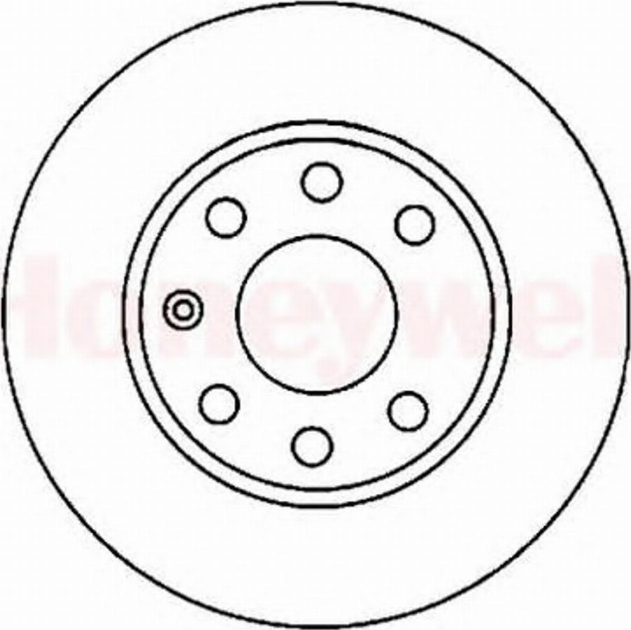 BENDIX 561589B - Brake Disc autospares.lv