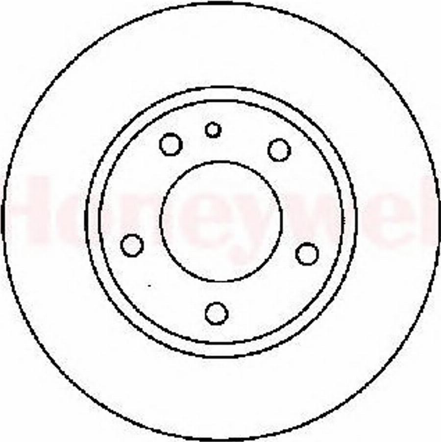 BENDIX 561520 B - Brake Disc autospares.lv