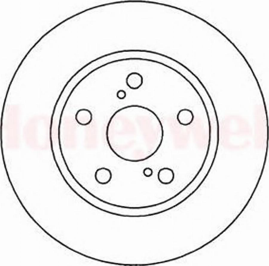 BENDIX 561651B - Brake Disc autospares.lv