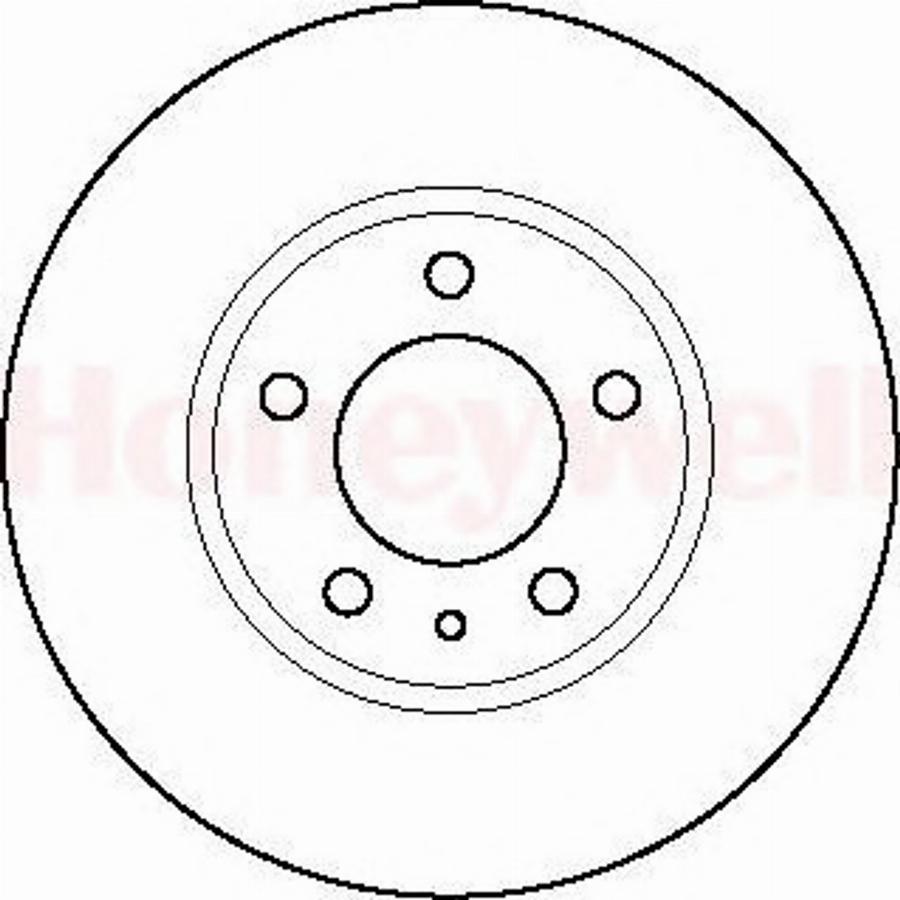 BENDIX 561619 B - Brake Disc autospares.lv