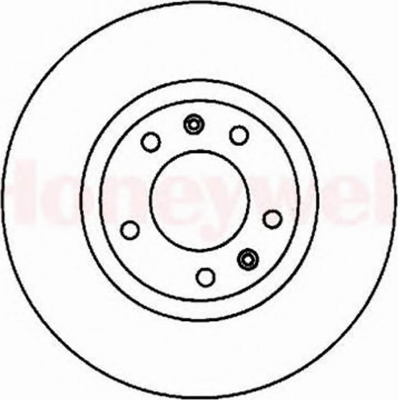 BENDIX 561616 B - Brake Disc autospares.lv