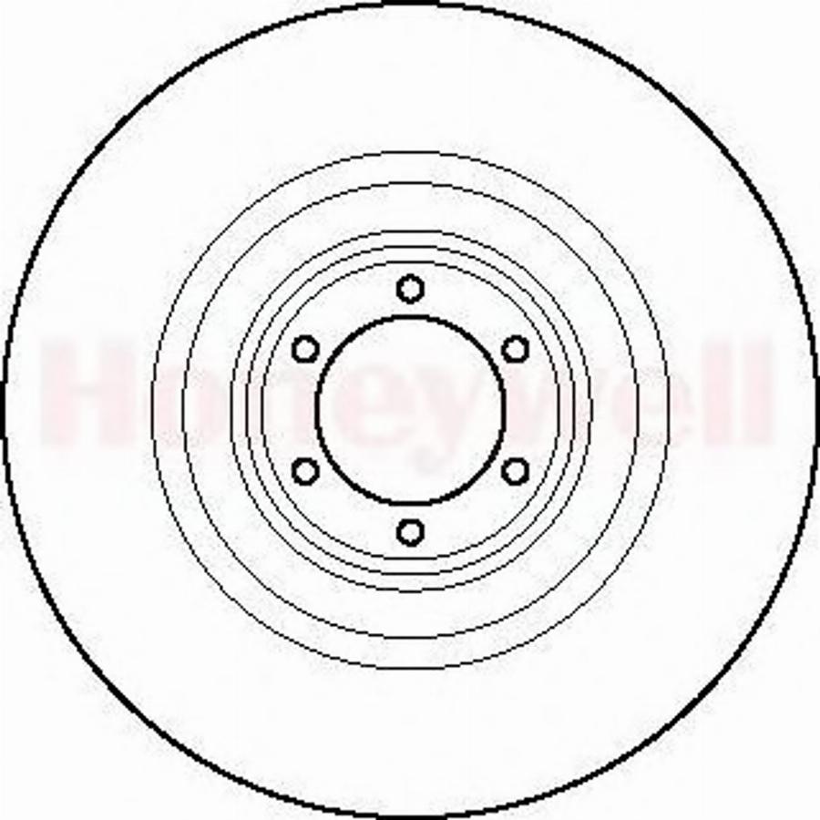 BENDIX 561040B - Brake Disc autospares.lv