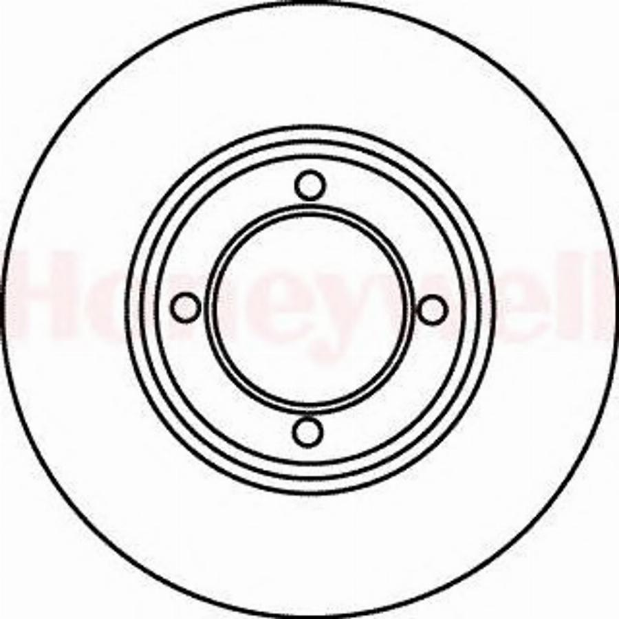 BENDIX 561059B - Brake Disc autospares.lv