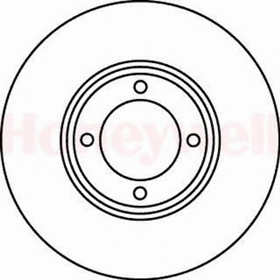 BENDIX 561030B - Brake Disc autospares.lv