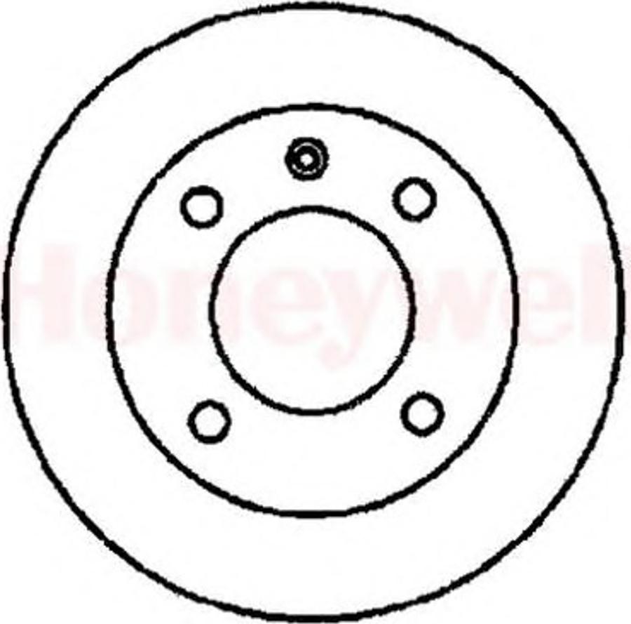 BENDIX 561114 B - Brake Disc autospares.lv