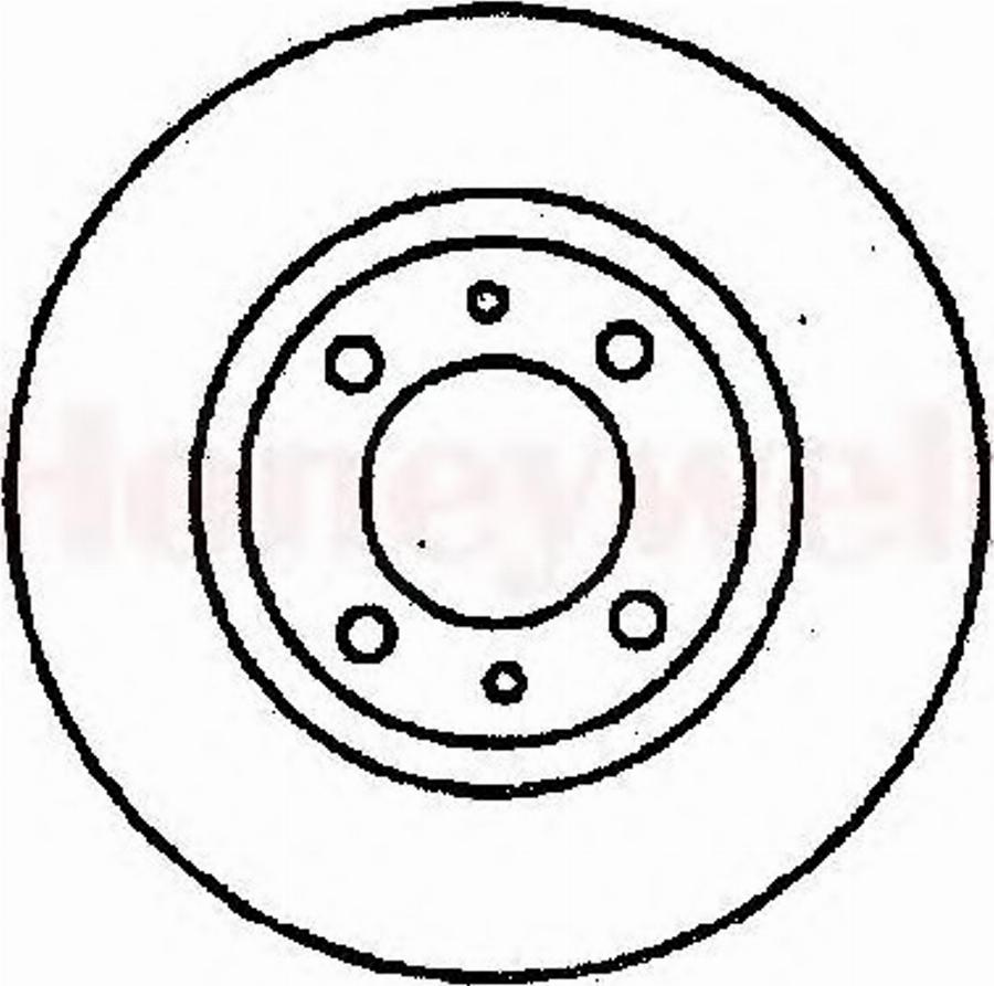 BENDIX 561120 B - Brake Disc autospares.lv