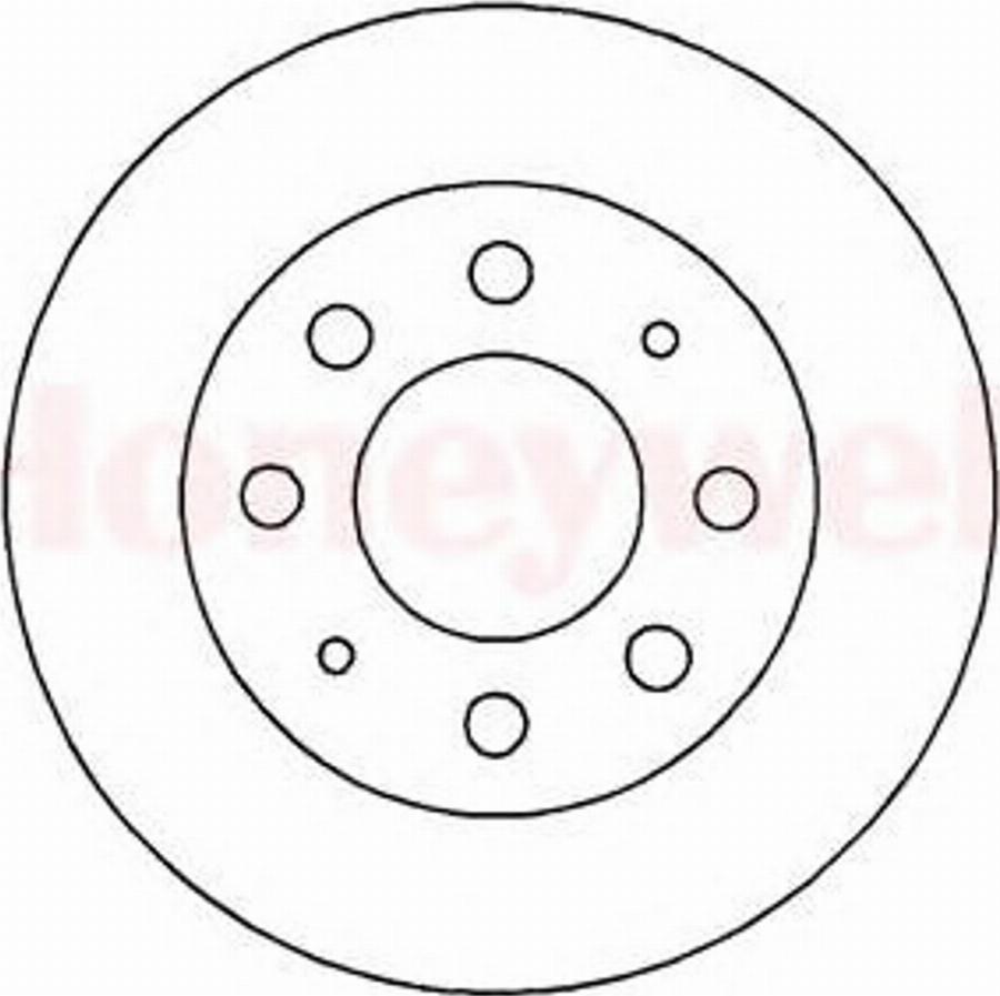 BENDIX 561824B - Brake Disc autospares.lv