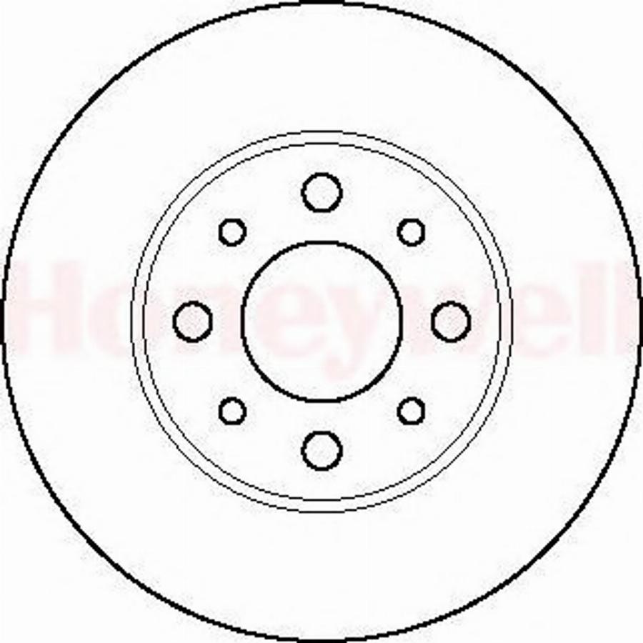 BENDIX 561385B - Brake Disc autospares.lv