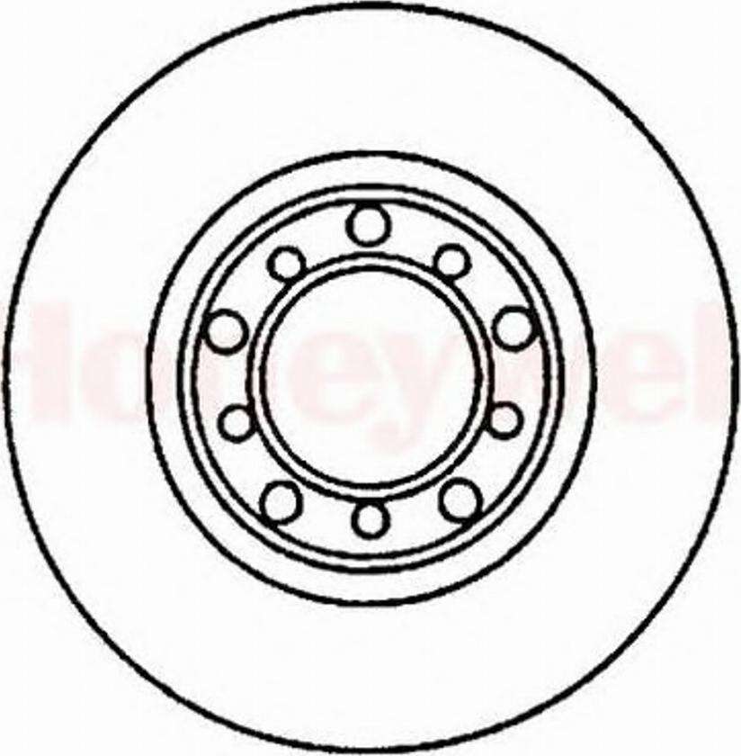 BENDIX 561291B - Brake Disc autospares.lv