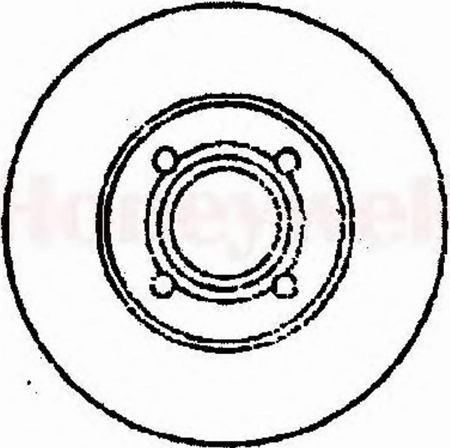 BENDIX 561238 B - Brake Disc autospares.lv