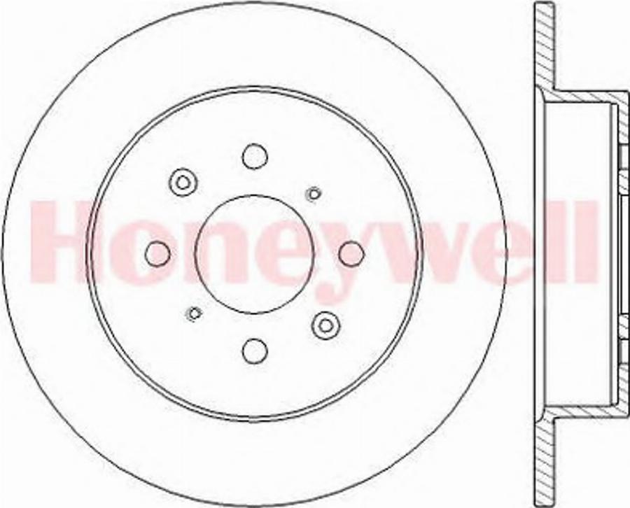 BENDIX 562440B - Brake Disc autospares.lv