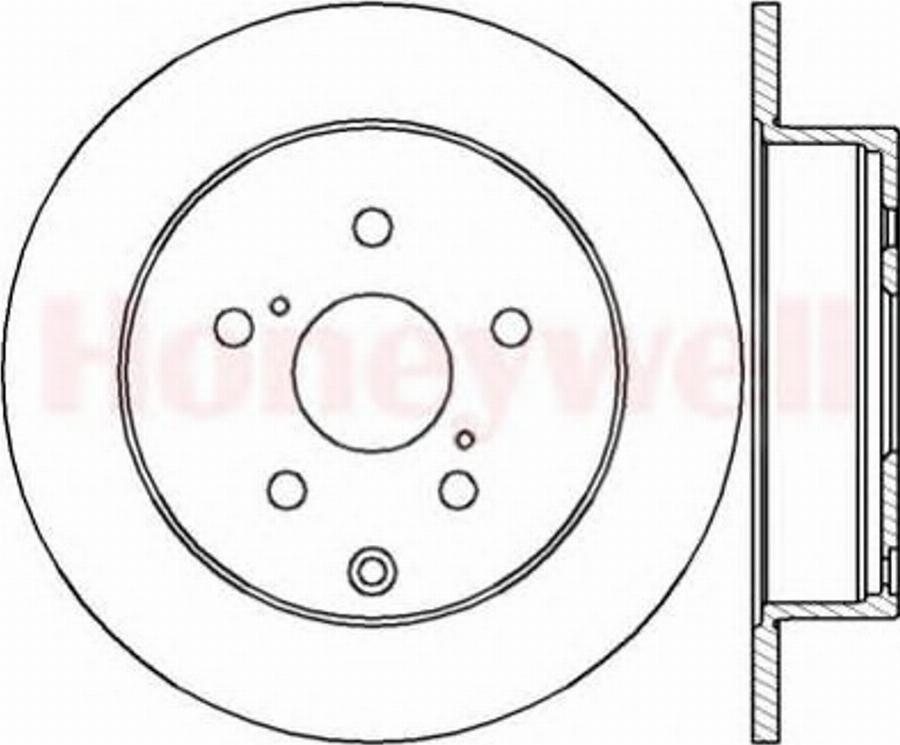 BENDIX 562431B - Brake Disc autospares.lv