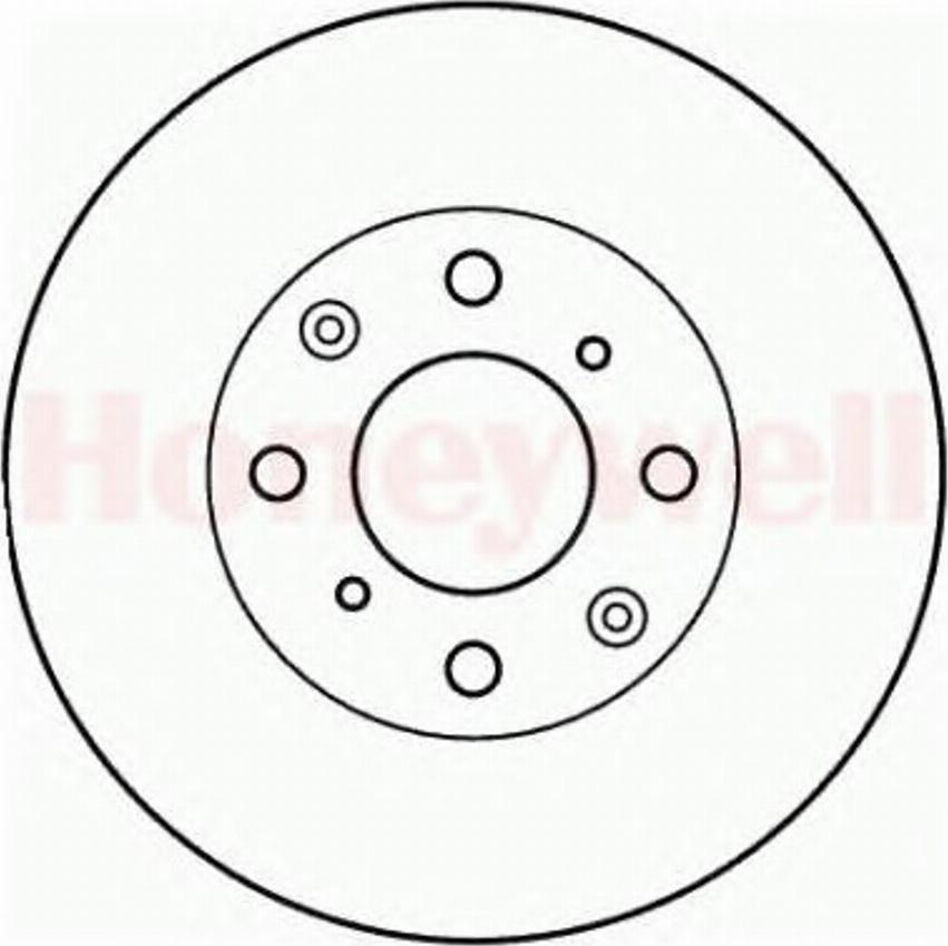 BENDIX 562142 B - Brake Disc autospares.lv