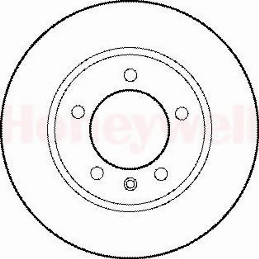 BENDIX 562164 B - Brake Disc autospares.lv