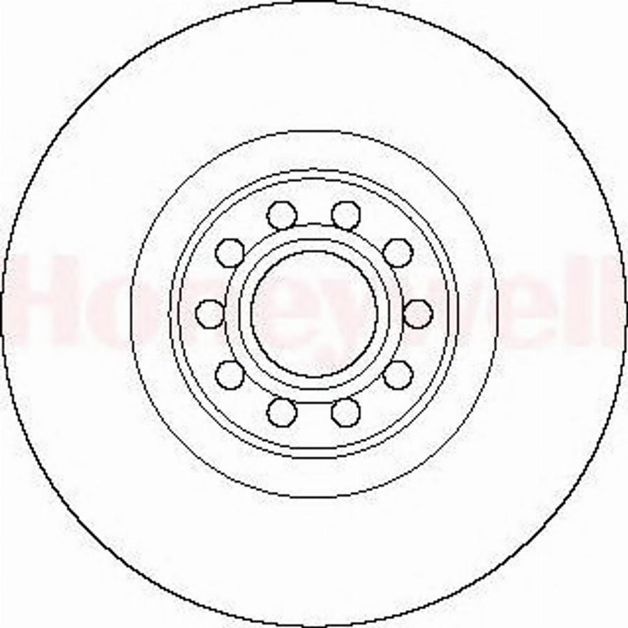 BENDIX 562175B - Brake Disc autospares.lv