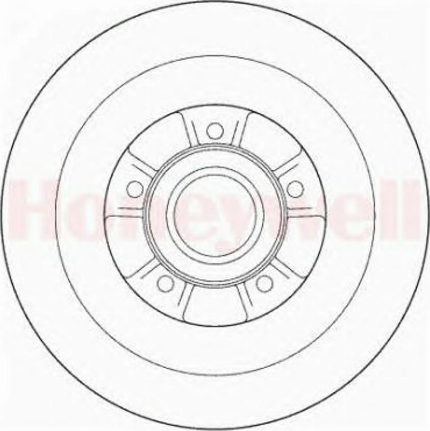 BENDIX 562170B - Brake Disc autospares.lv