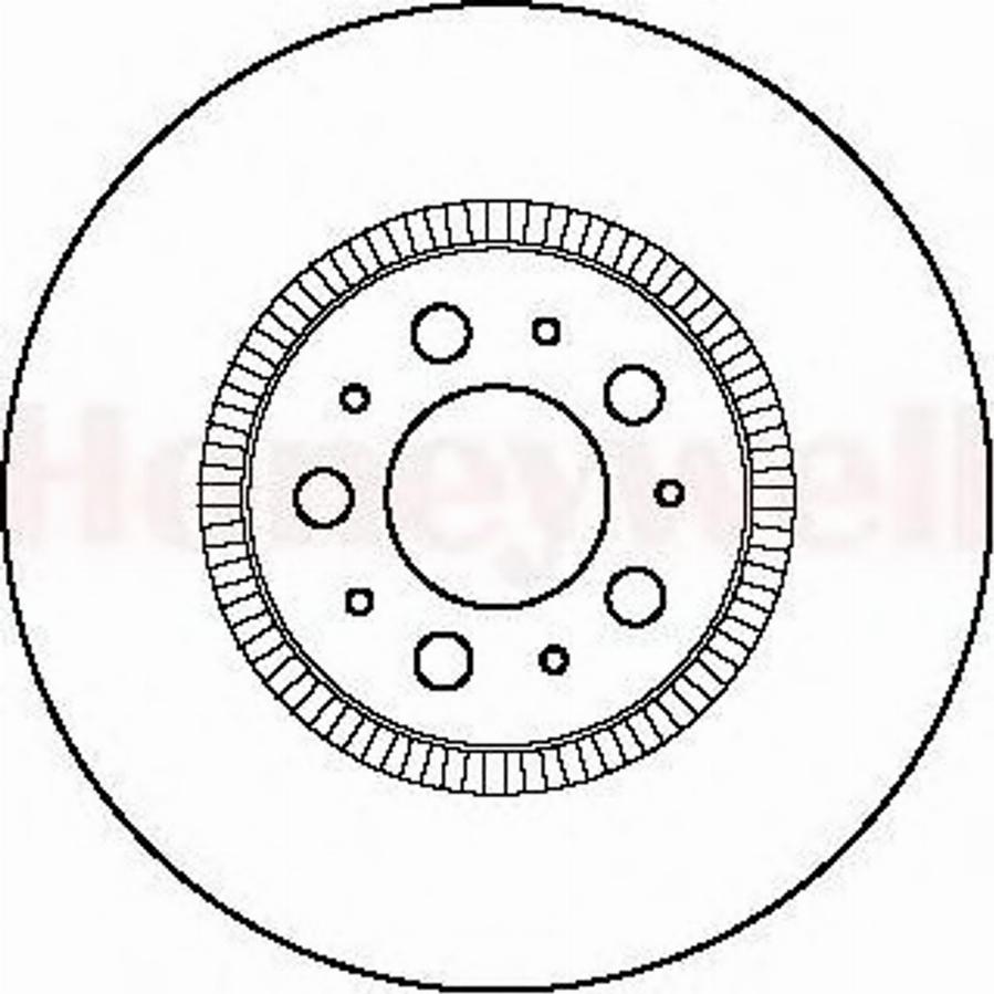 BENDIX 562173 B - Brake Disc autospares.lv