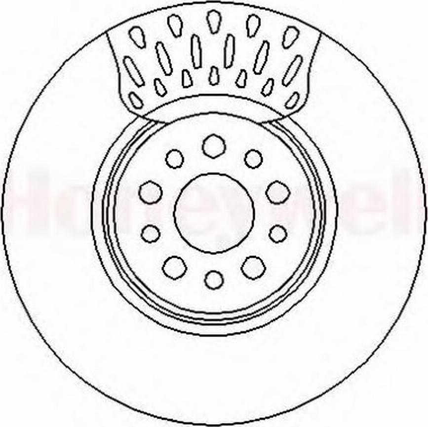 BENDIX 562394B - Brake Disc autospares.lv