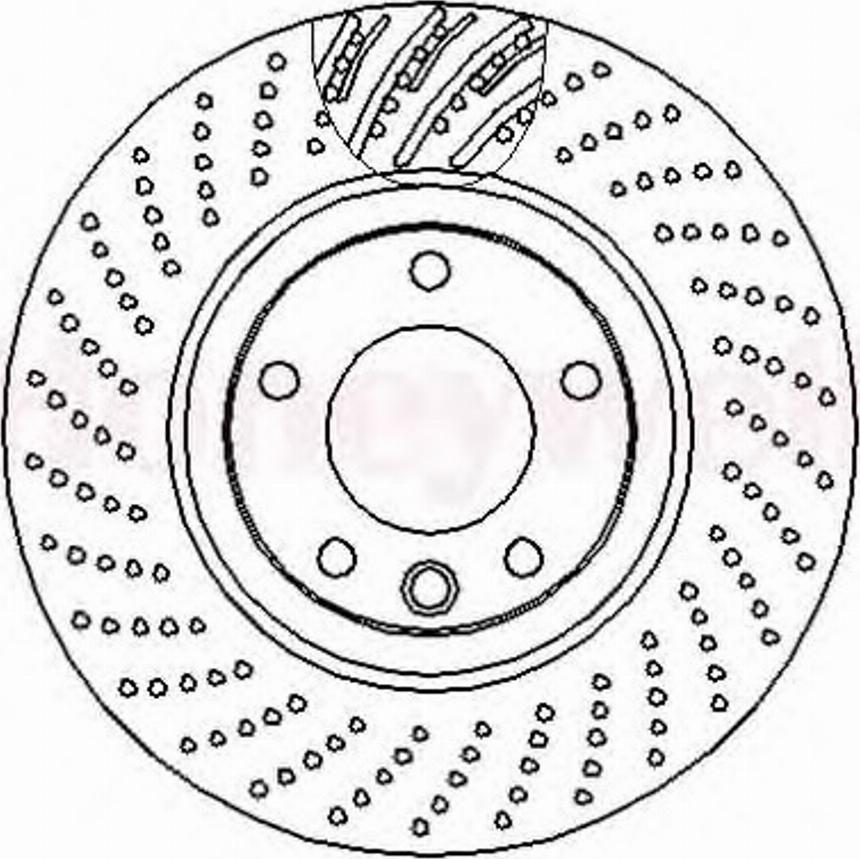 BENDIX 562359B - Brake Disc autospares.lv