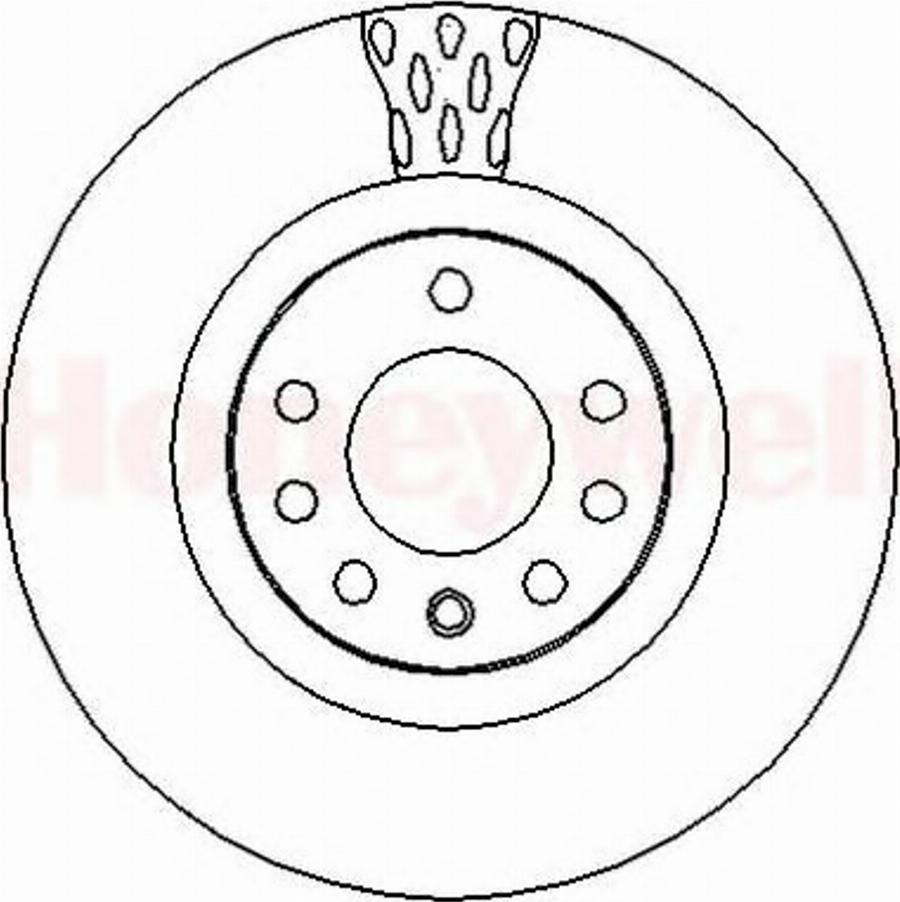 BENDIX 562303 B - Brake Disc autospares.lv