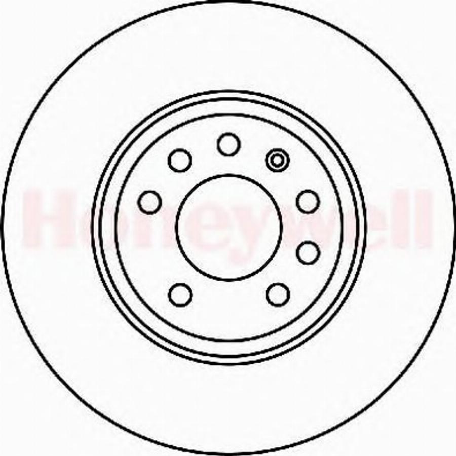 BENDIX 562385B - Brake Disc autospares.lv