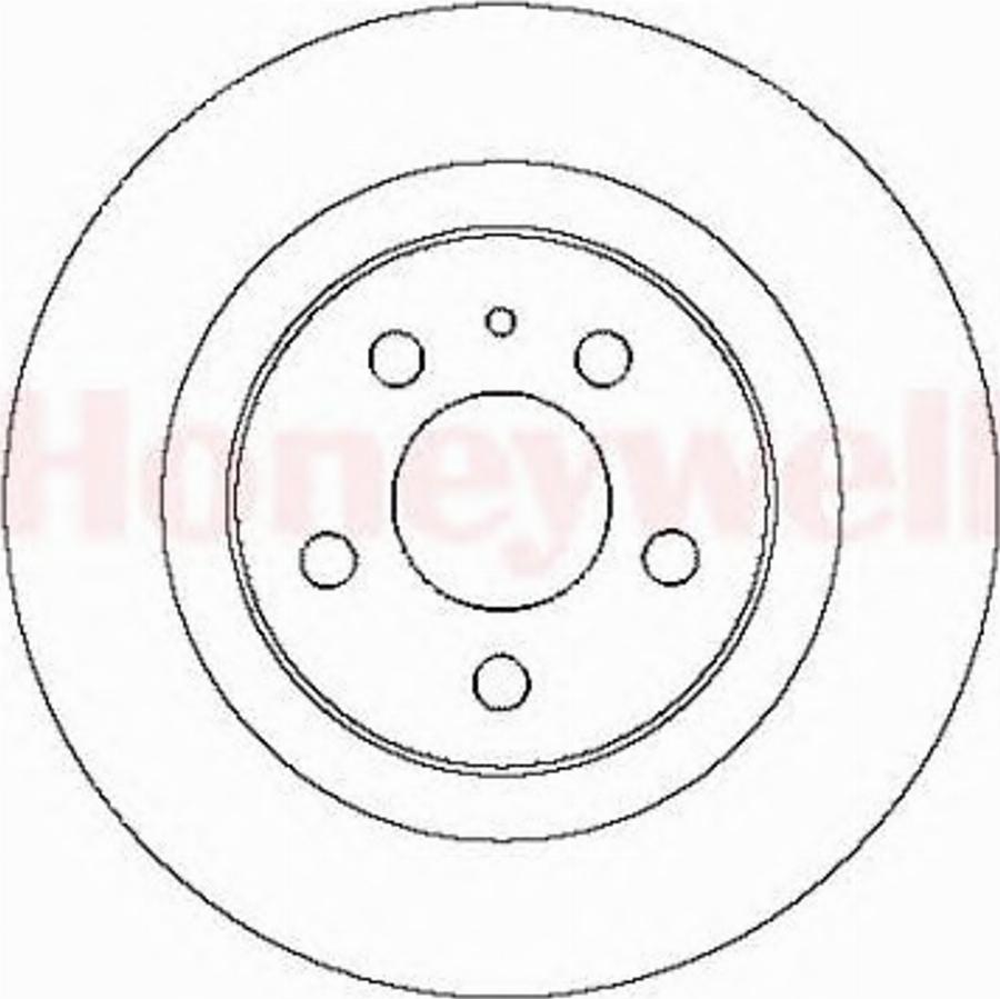 BENDIX 562246 B - Brake Disc autospares.lv