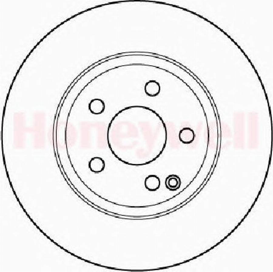 BENDIX 562243 B - Brake Disc autospares.lv