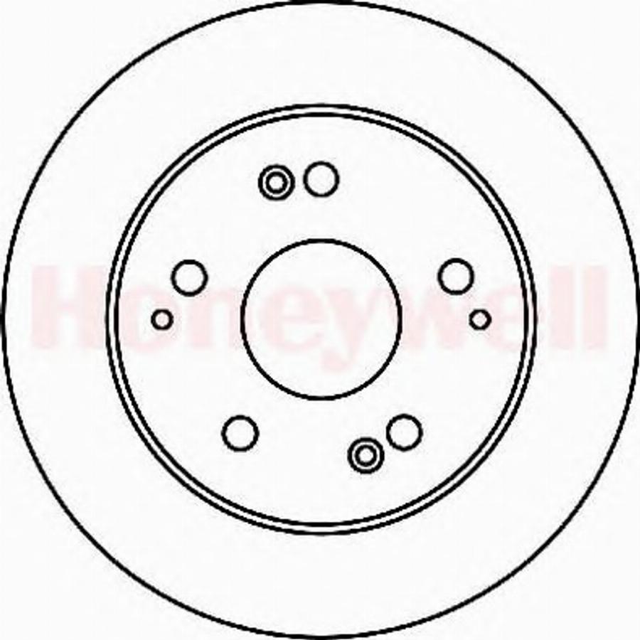 BENDIX 562219 B - Brake Disc autospares.lv