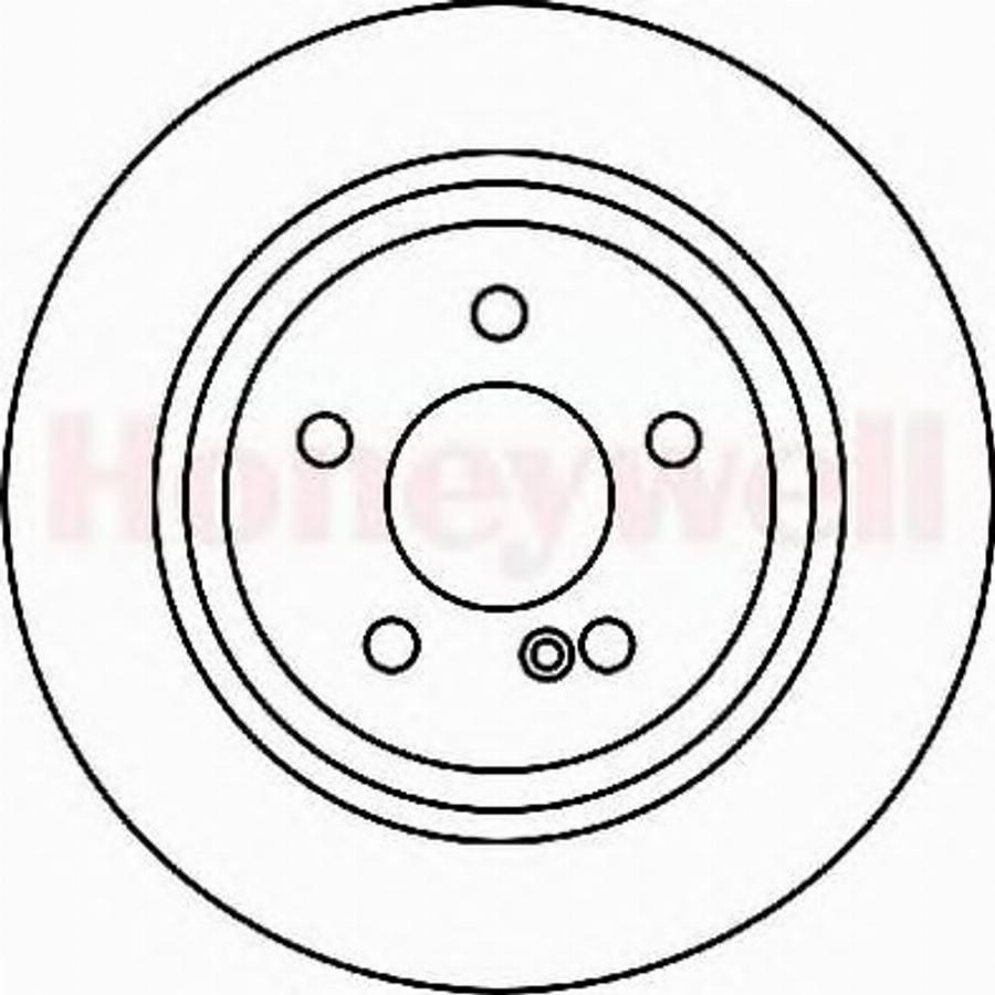 BENDIX 562213 B - Brake Disc autospares.lv