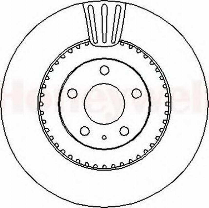 BENDIX 562289B - Brake Disc autospares.lv