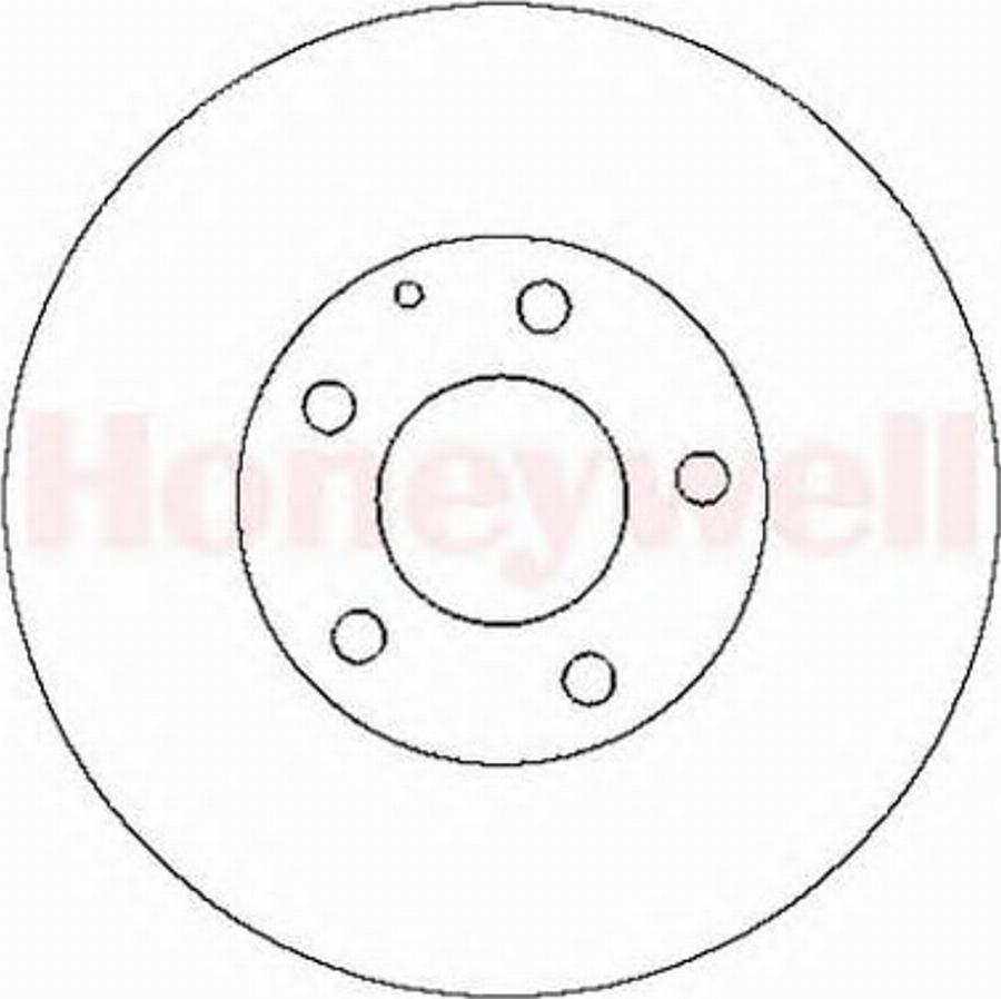 BENDIX 562286B - Brake Disc autospares.lv