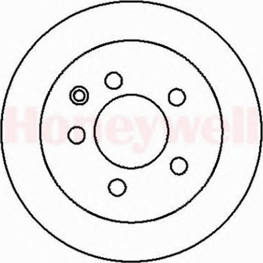 BENDIX 562280 B - Brake Disc autospares.lv