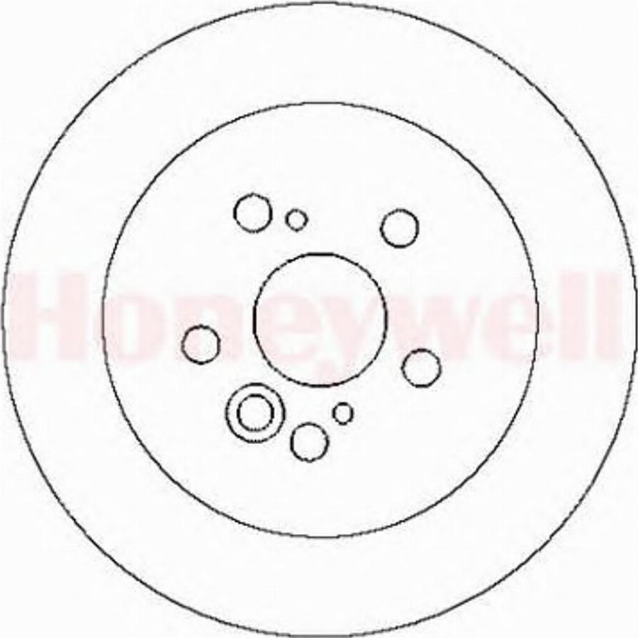 BENDIX 562288 B - Brake Disc autospares.lv