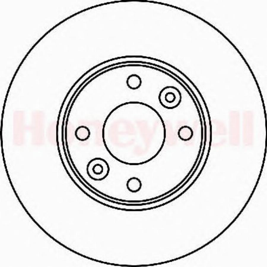 BENDIX 562230 B - Brake Disc autospares.lv