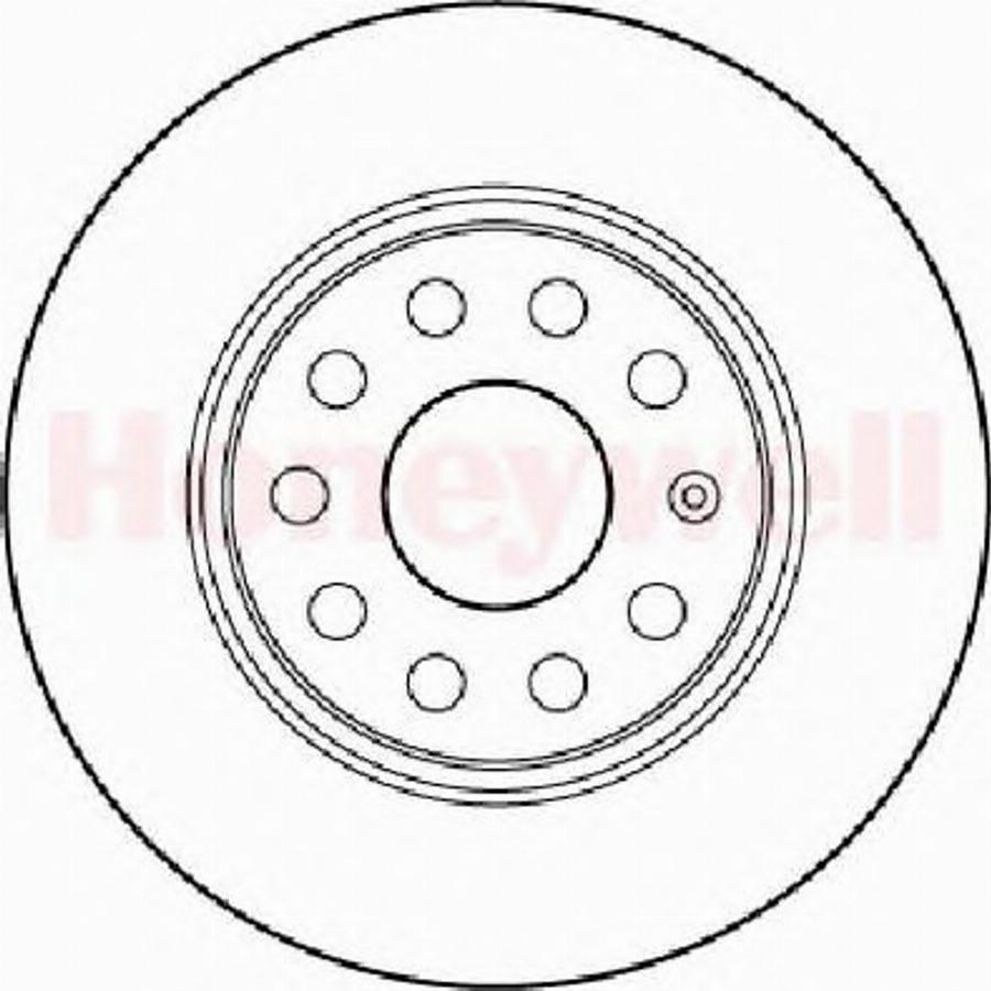 BENDIX 562237 B - Brake Disc autospares.lv