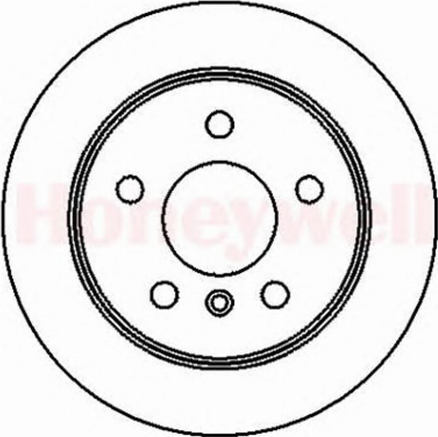 BENDIX 562274 B - Brake Disc autospares.lv