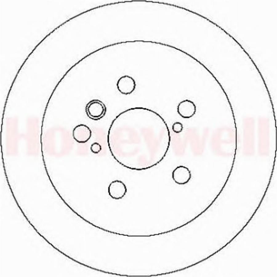 BENDIX 562276 B - Brake Disc autospares.lv