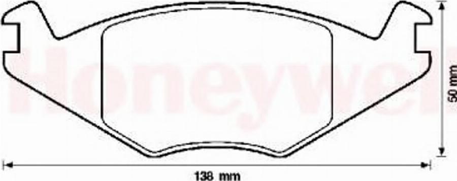 BENDIX 571315B - Brake Pad Set, disc brake autospares.lv