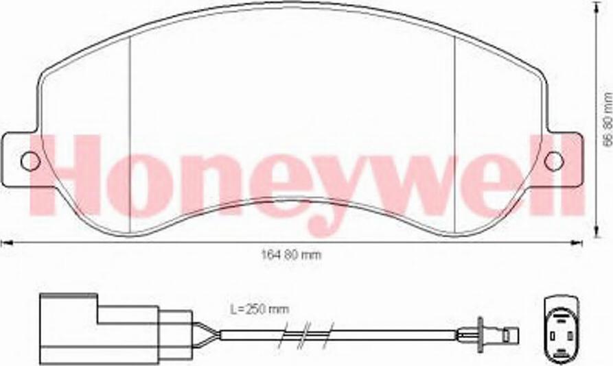 BENDIX 573275B - Brake Pad Set, disc brake autospares.lv